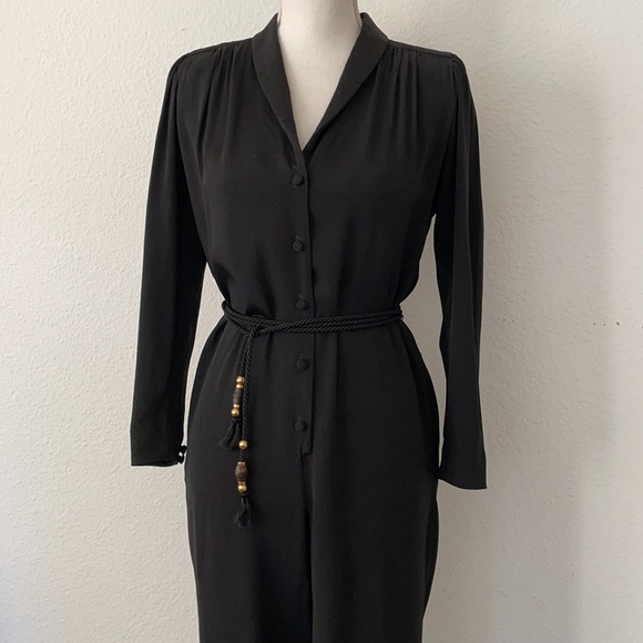 Vintage Warren Z Jumpsuit High-Waisted Overalls - Picture 1 of 14